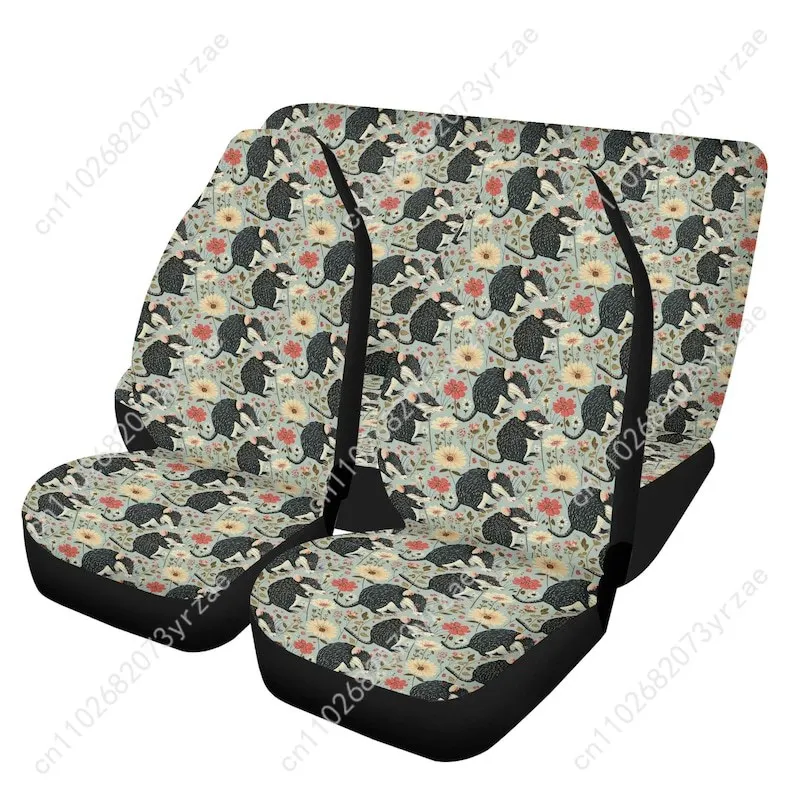 

Opossum Car Seat Covers Universal Environmentally Friendly Interior Decorations Comfortable Breathable Car Seat Covers