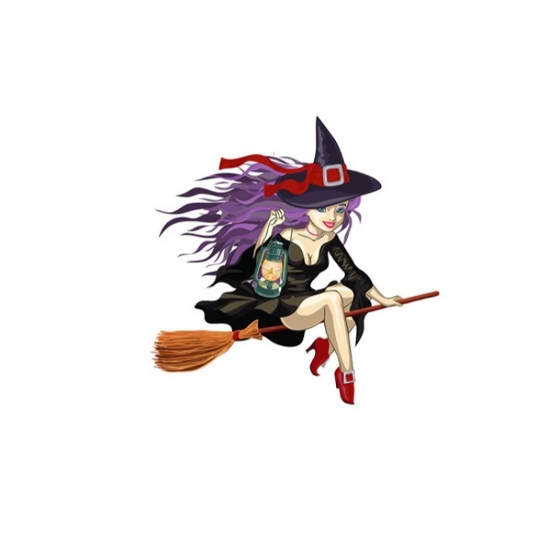 

Halloween car sticker witch sticker sticker sticker car sticker suitcase computer motorcycle sticker