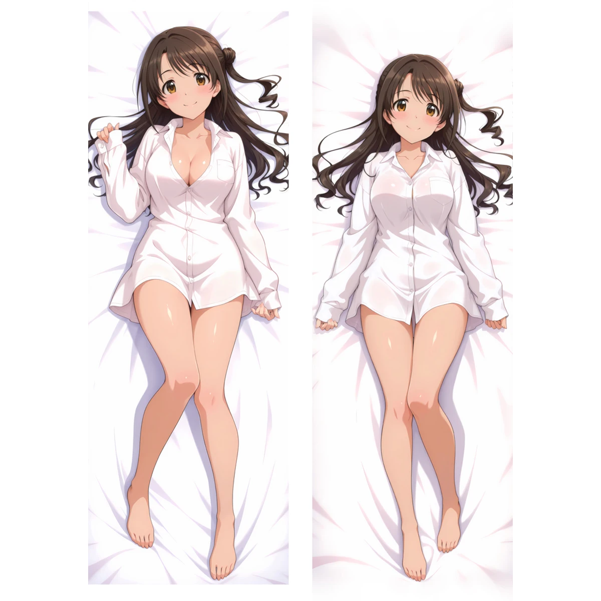 

Shimamura Uzuki Anime Girl Waifu Dakimakura Cover Adult Long Life Size Hugging Body Pillow Case