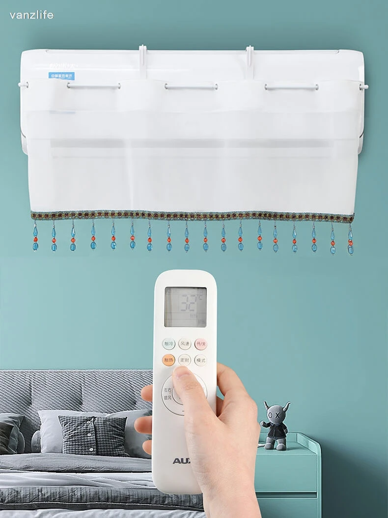 

Занавеска на лобовое стекло кондиционера, ткань для выпуска воздуха с прямым выдувом, перегородка, направляющая для послеродового воздуха. Простая установка.