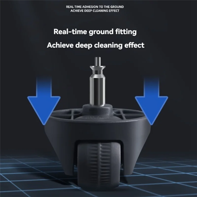 B58B-Traveling Wheel For Narwal J4/J5 Robot  Vacuum Cleaner Parts  Sweeper Universal Wheel Attachments