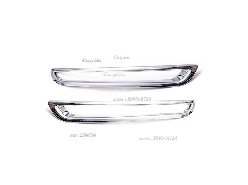 For Mazda CX30 CX-30 2020 2021 2022 2023 Car Styling ABS Chrome Front Rear Fog Lamp Decorative Light Bar Cover Sitcker Trim