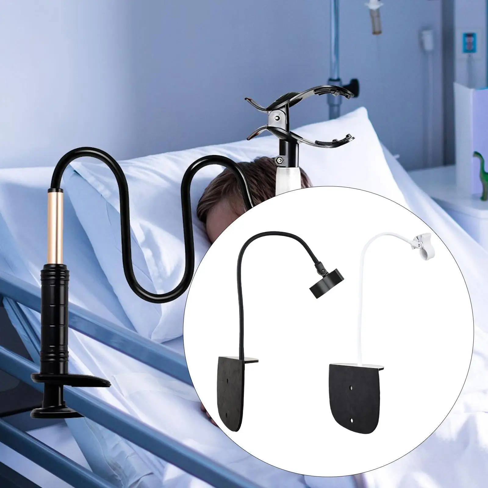 Supporto per tubo Cpap per letto, mantiene le forniture Cpap pulite, pratico gancio per tubo Cpap portatile flessibile e ordinato