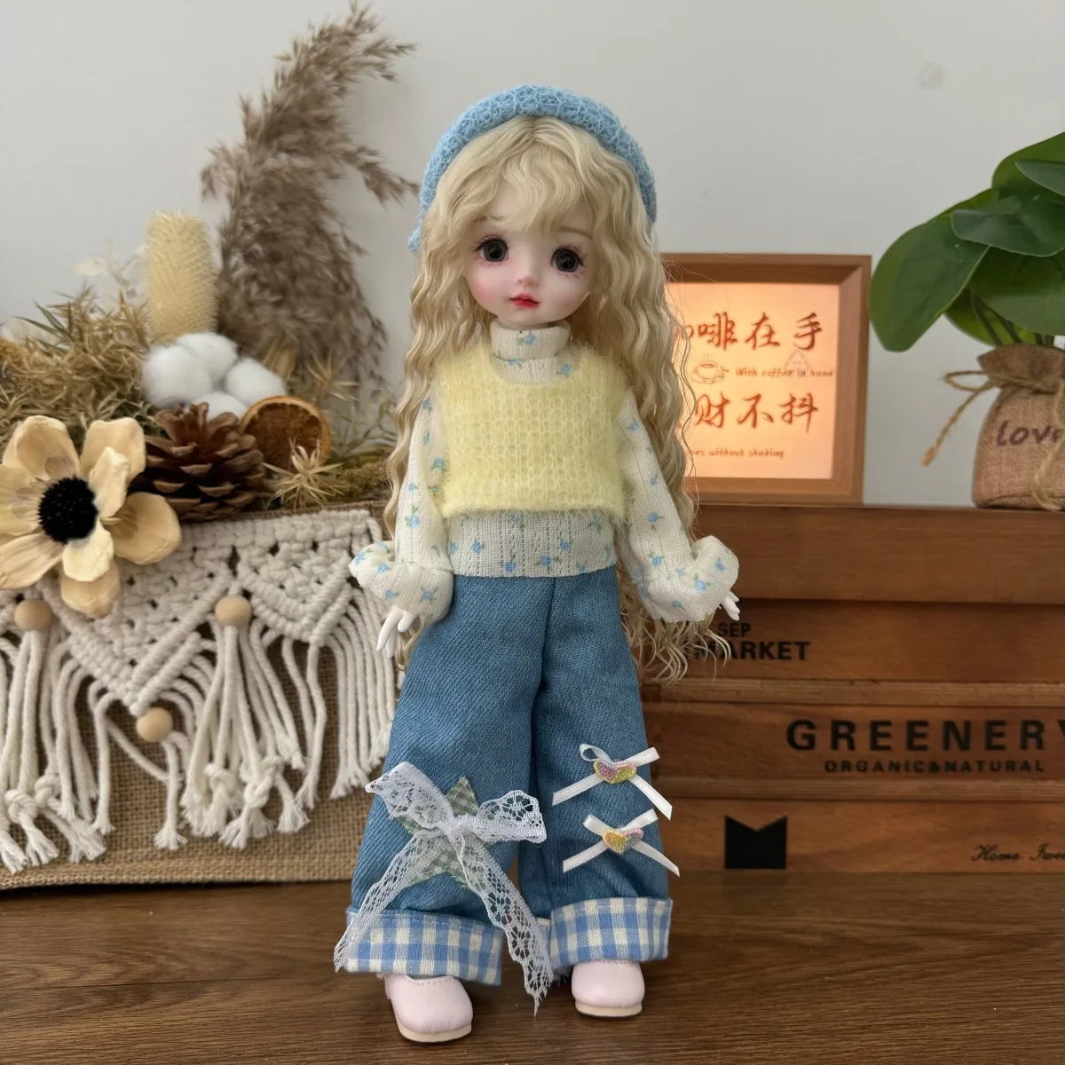 High-value New 30cm Dress-up Doll 6-point Bjd Suit General Six Chunky Six Can Wear Casual Style Exquisite Clothes