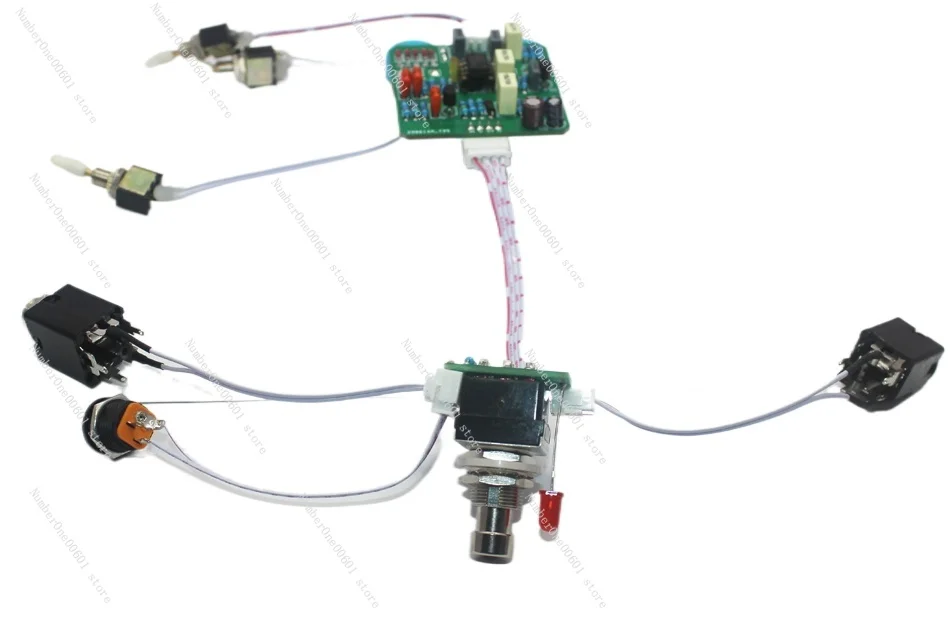 Guitarra elétrica Overdrive Circuit Board, Stompbox Sobrecarga, Aplicável ao Manual, TS808 TS9