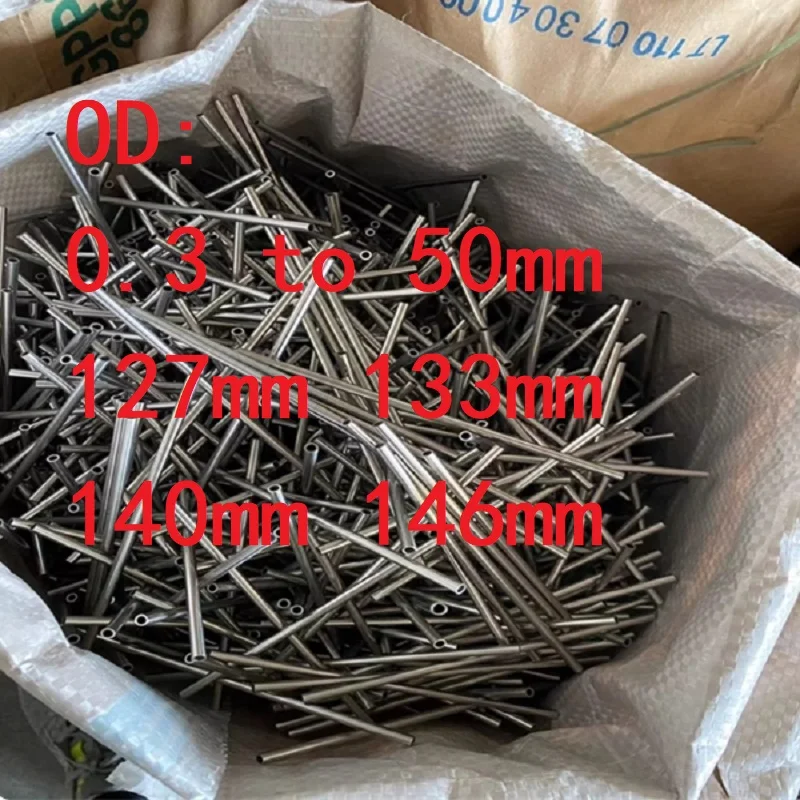 304 Stainless Steel Precision Tubes Metal Pipes Large OD 0.3-50 127 133 140 146mm Length 100mm 250mm 500mm