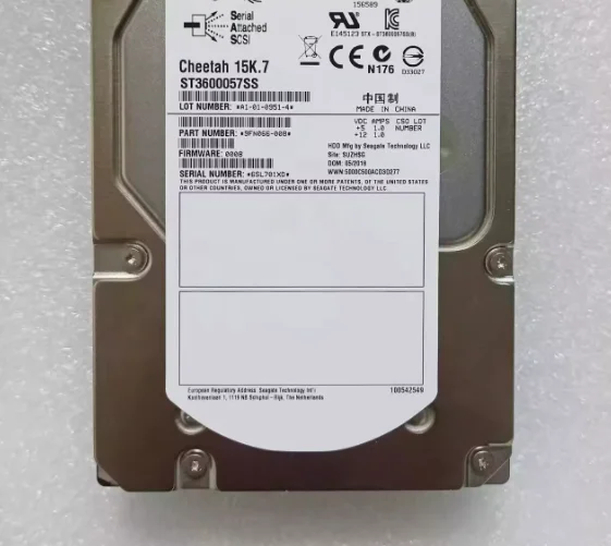 

For NEW ST3600057SS 600G 15K SAS 3.5 server hard drive