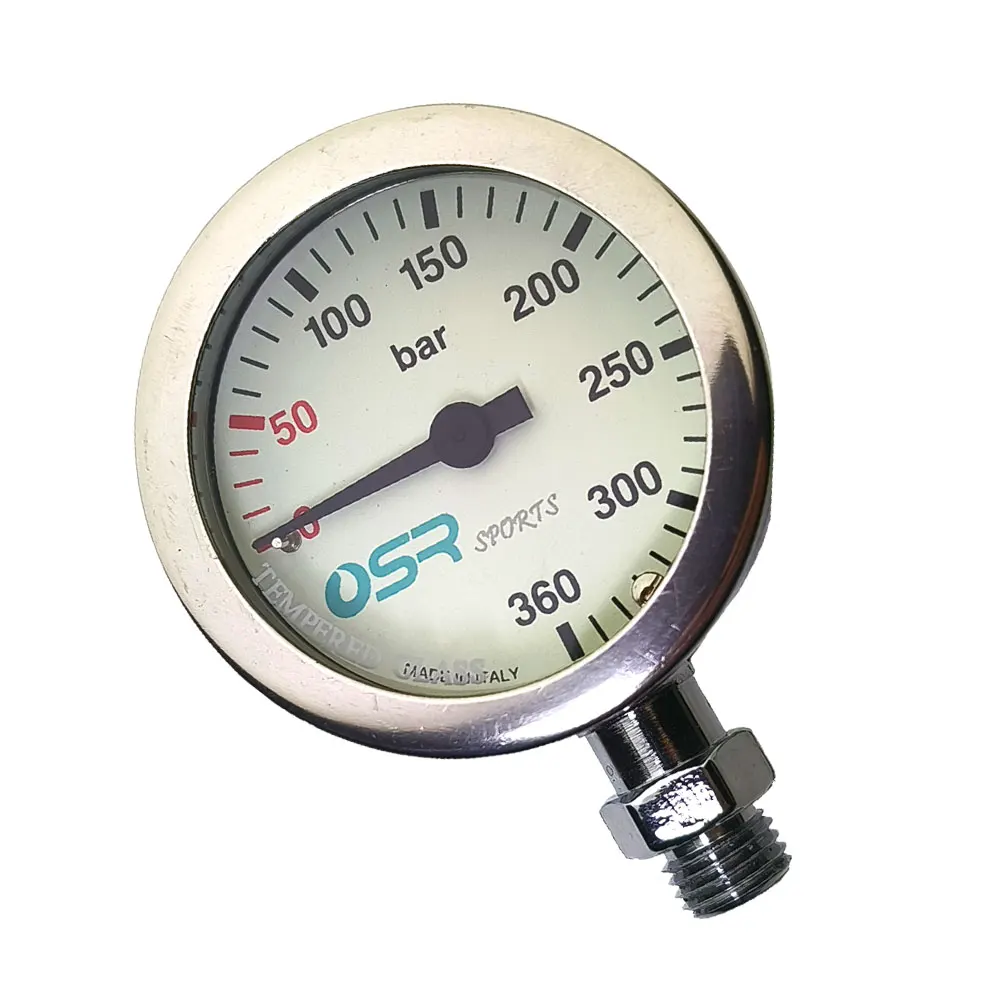 360 Bar Diving SPG Luminous Submersible Pressure Gauge