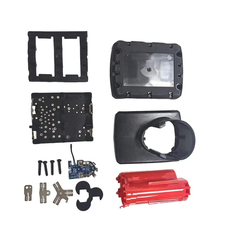 B44C For 18650 Power Tools Battery Storage Box Case- 6Core 12V Replacement Battery Protection Board Kit