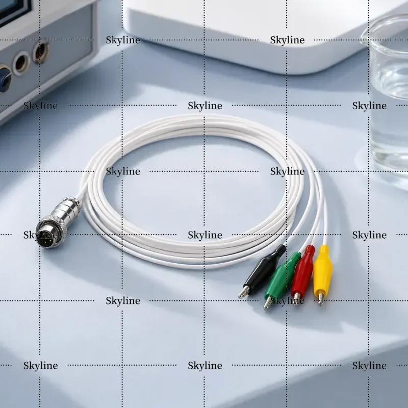 For Chenhua CHI660E 760E Electrochemical Workstation Electrode Cable Crocodile Clip Cable
