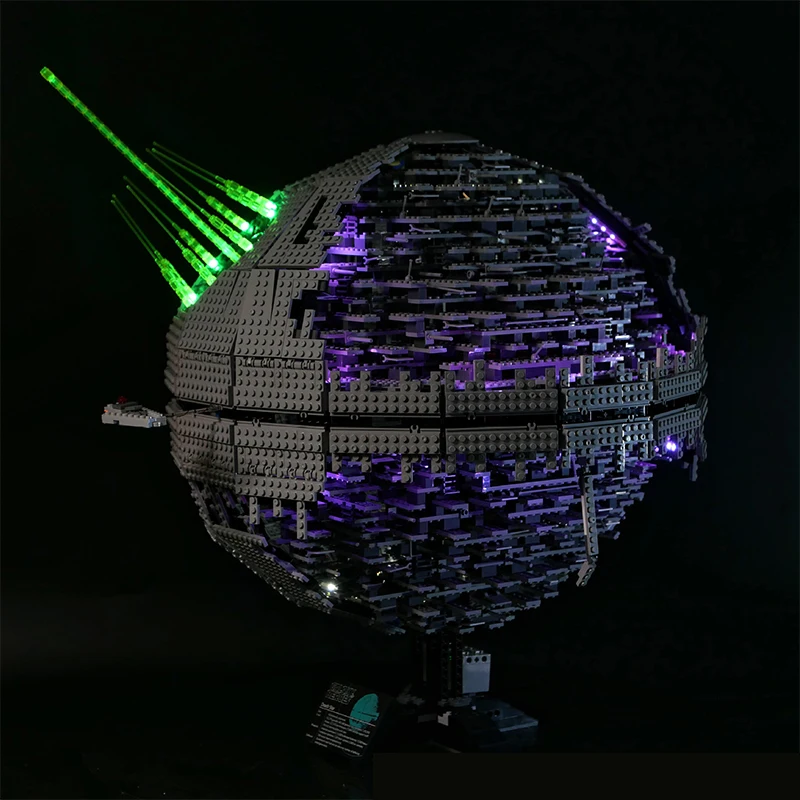 LED Kit For Lego 10143 Death Star  Building Blocks Accessories Toy Lamp Set (Only Lighting ,Without Blocks Model)