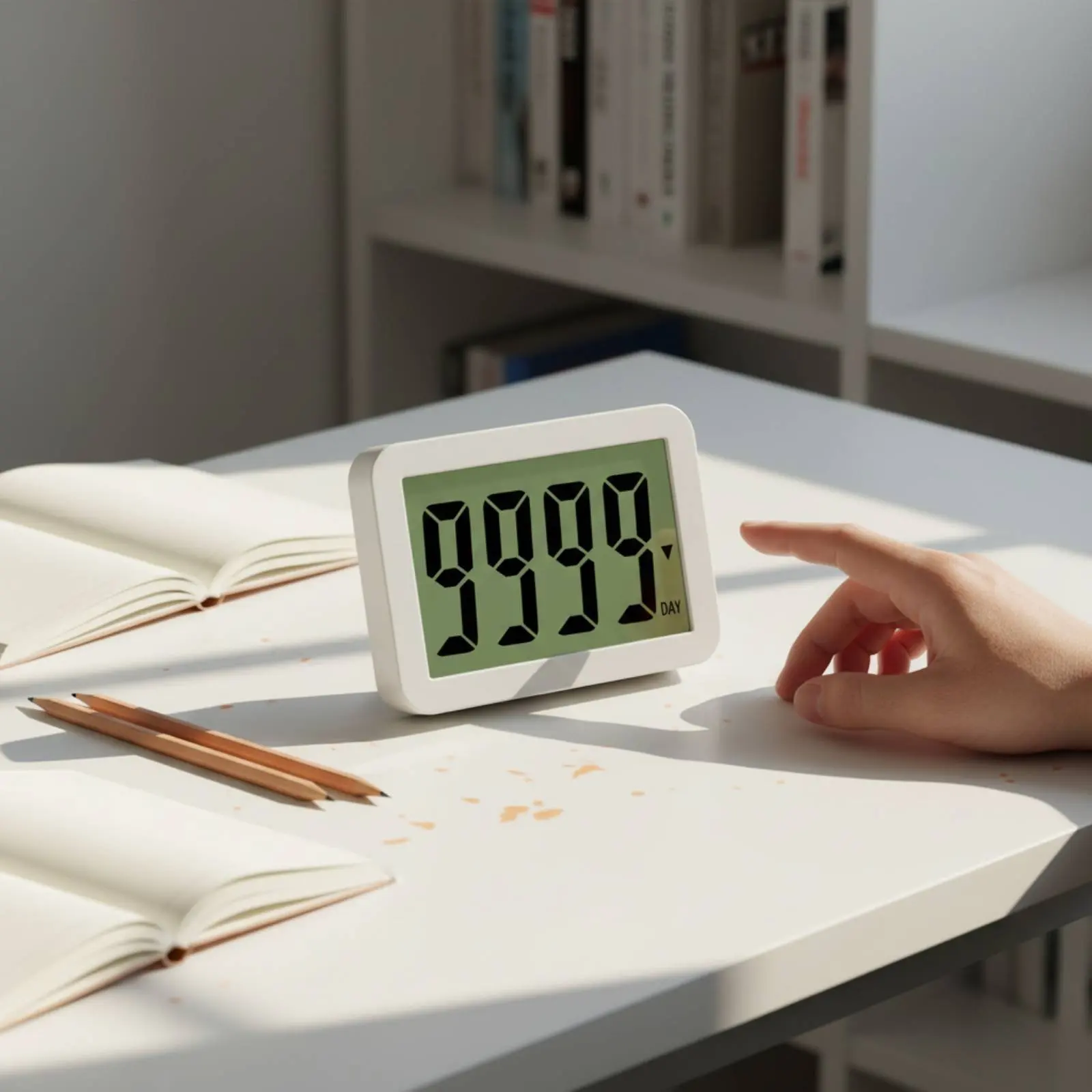 Timer Timer Lock Function Digital Calendar Counter Adhesive Desk Timer Large Digital Screen Display Timekeeping Device