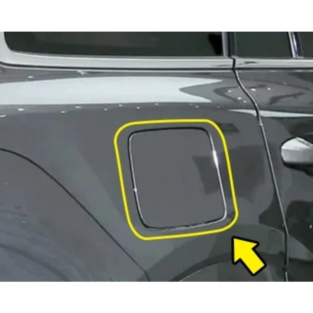 Charging Port Cover Trim Decorative Panel  New Energy Vehicle Components for Li Auto One L7 L8 L9 L6 Black Silver Gray White