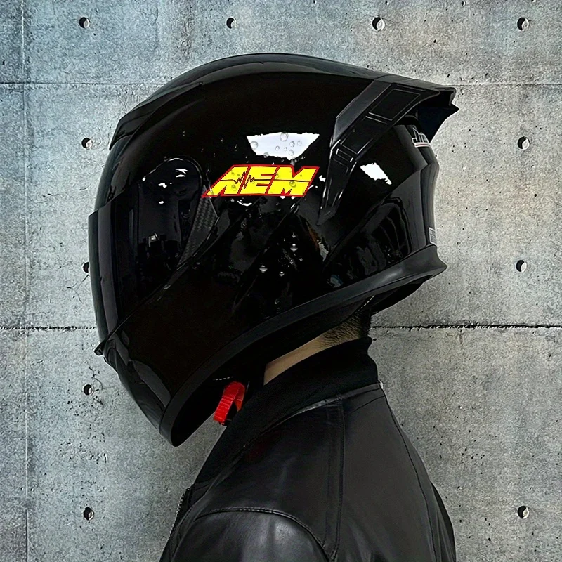 1PC AEM 스타일 비닐 스티커 - 방수 자동차 데칼 (외부/내부용), 물병용 |   아이코닉 튜닝 디자인 탈부착 가능한 장식