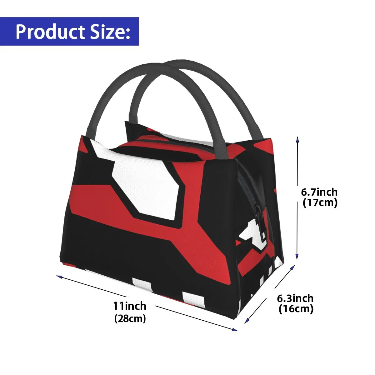 Helldivers Stratagem 500 Kg Bomb Portable insulation bag for Cooler Thermal Food Office Pinic Container