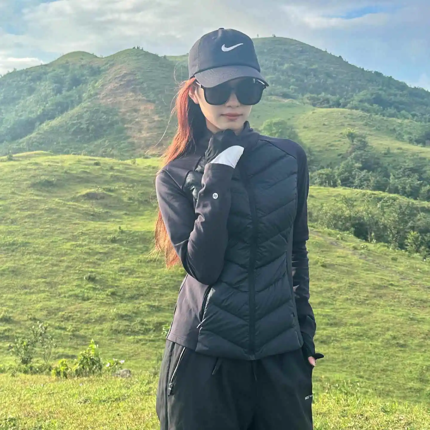 Spor Lichtgewicht donsjack Dames Herfst Winter Opstaande kraag Warm Winddicht Elastisch Wit Ganzendons Hardlopen Yoga Fitnes...