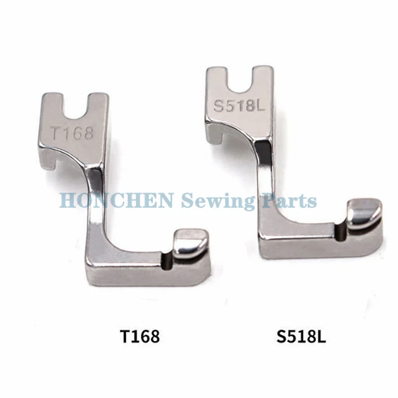 S518L Invisible Zipper Foot For Industrial 1-needle Lockstitch Sewing Machine JUKI BROTHER Sewing Accessories Apparel Parts