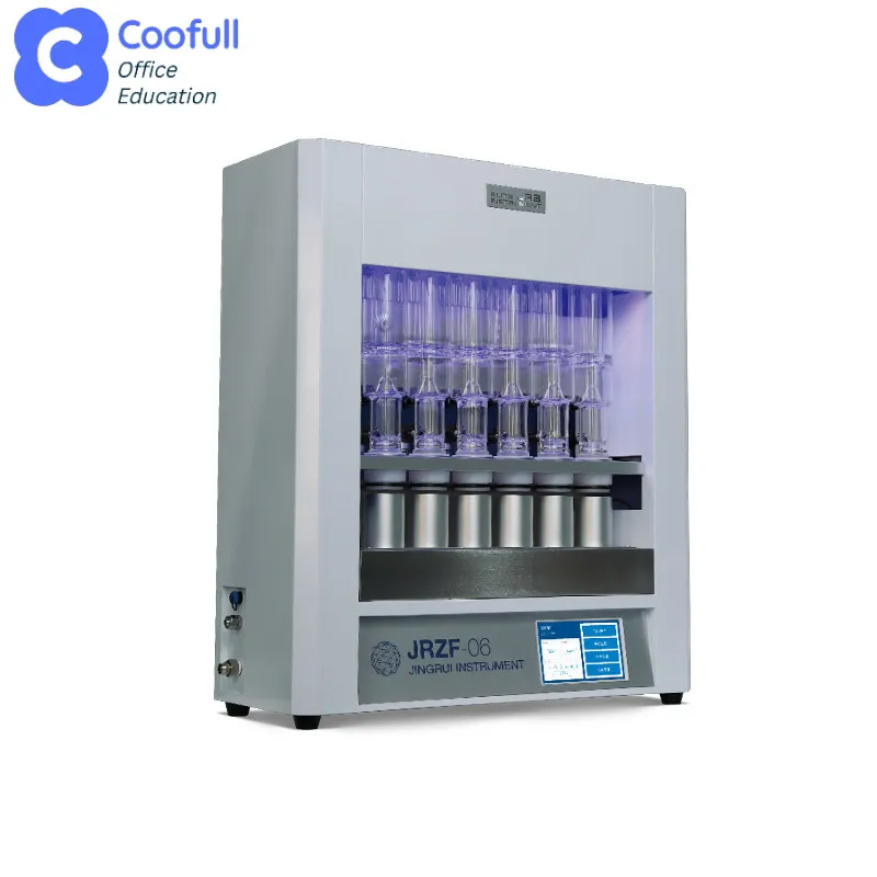 COOFULL Jinan Elite Automatic Crude Fat Tester Grain, Corn and Rice Soxhlet Extraction Fatty Acid Value Tester