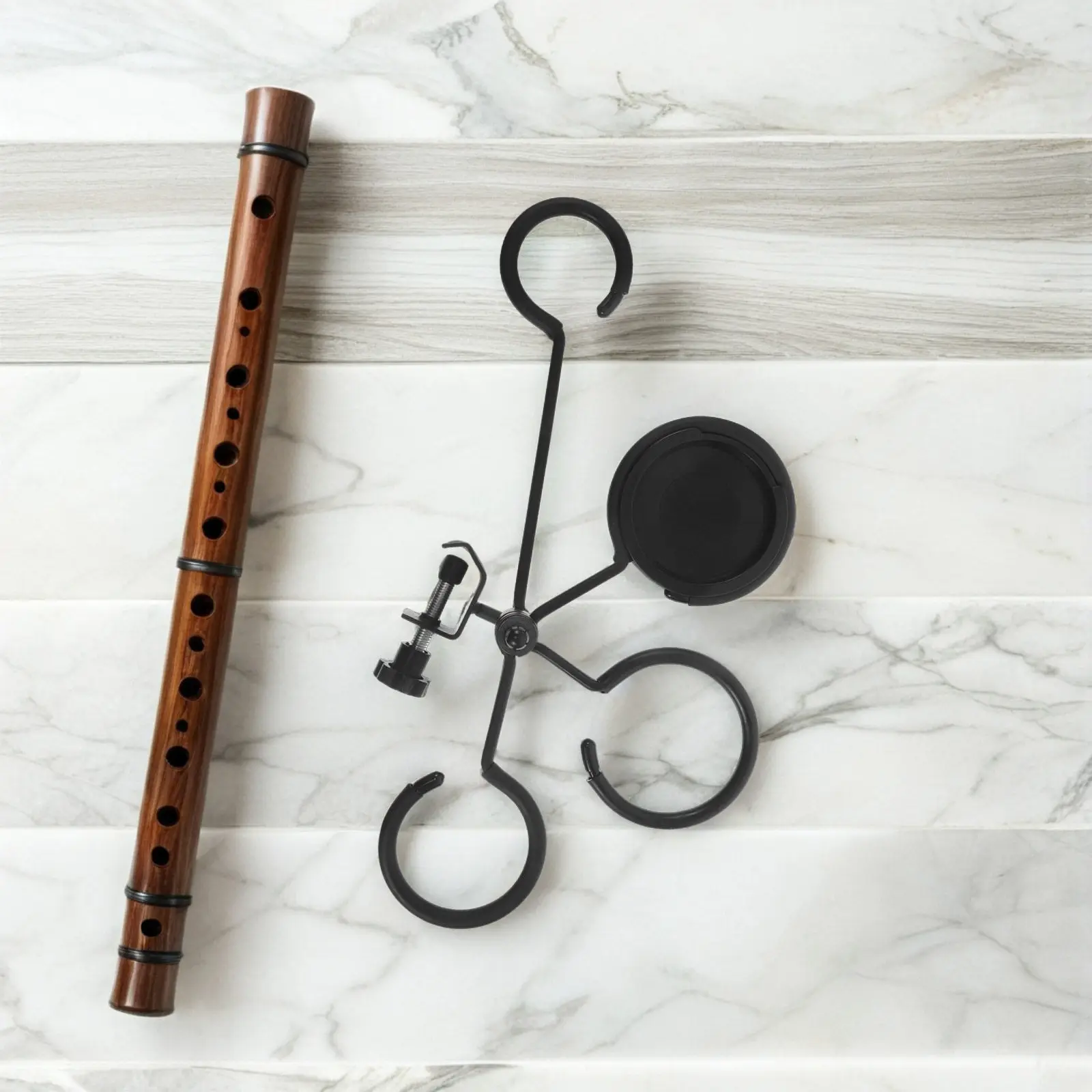 

Multi-Mute Holder Trumpet Clamp-on Rotatable Tray Stand Non-Slip Mute Storage for Trumpet French Horn Cornet Trombone Brass