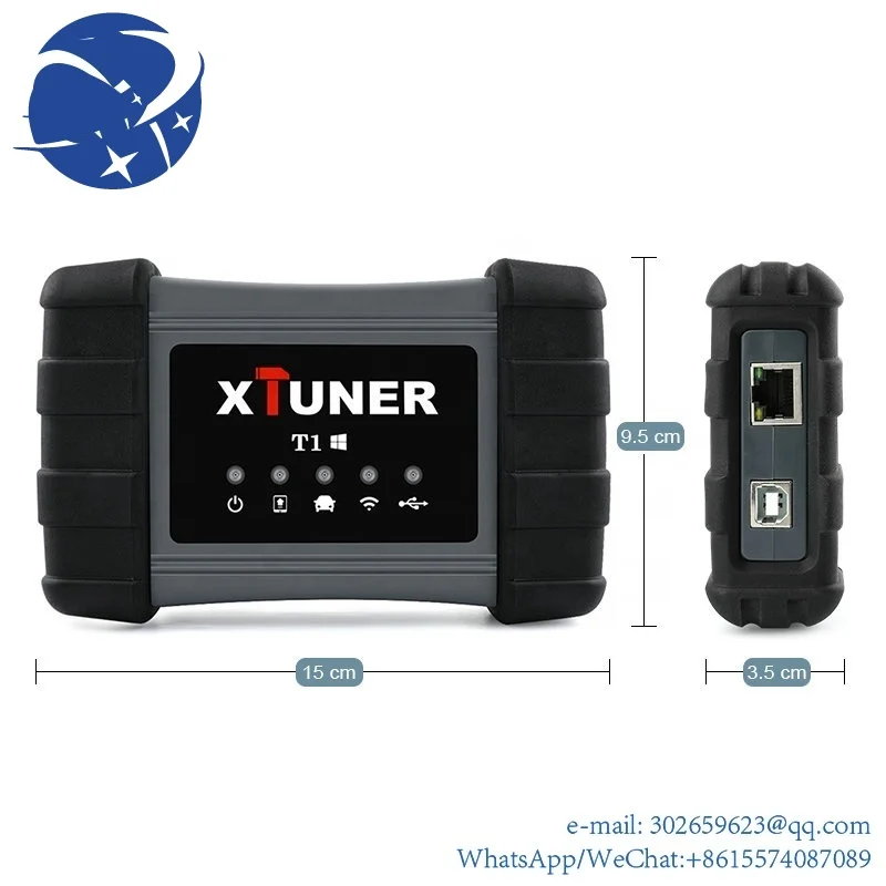 yyhc Xtuner T1 Heavy Duty Truck Diagnostic Scanner 24V ABS DPF OBD2  for excavator Trucks diese OBD  Scan tool