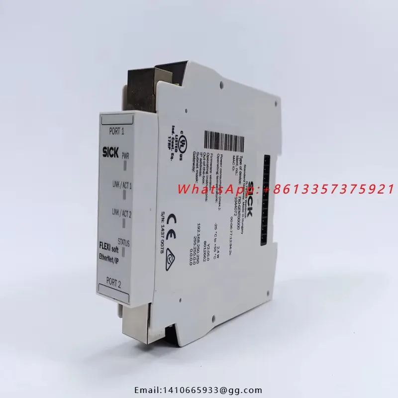 Brand New 1044072 FX0-GENT00000 Standard Gateway FLEXI Soft EtherNet/IP for Plc