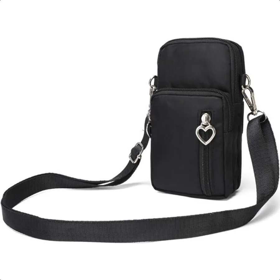

Outdoor SweatProof Running Armbag CrossBody Shoulder Casual Wallet Purse Crossbody Bag Gym Fitn Cell Phone Key Holder for iPhon