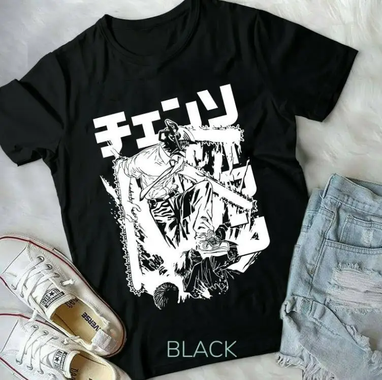 

Chainsaw Man anime t shirt, July GIFT,, new t shirt, gift,, Dad gift, new