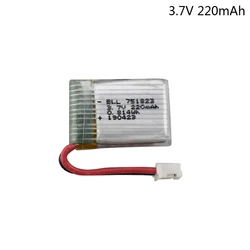 3.7V 220mAh lipo Battery for E010 Holy stone HS210 Z604 Drone battery accessories battery for NH010 F36 H36 T36