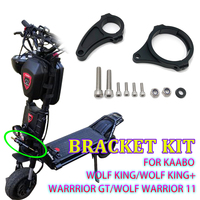 For Kaabo Wolf Warrior 11 Wolf King/Wolf King+ Warrrior GT Electric Scooter Parts Aluminum Alloy Material Steering Damper Bracke