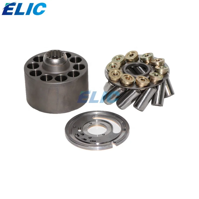 

ELIC E50 EX45 SK50-6 Hydraulic pump spare parts cylinder block valve plate piston shoe retainer plate ball guide