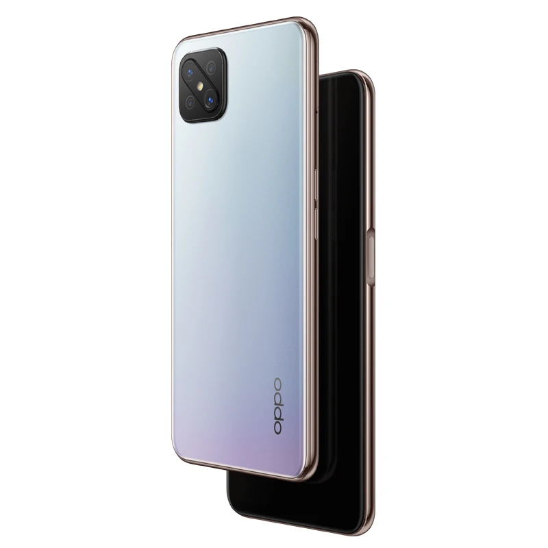 OPPO-Smartphone Reno4 Z 5G, micrologiciel global, taux de rafraîchissement de 120Hz, 4 Go + 128 Go, batterie 6.57 ", 4000mAh, appareil photo principal 48MP + 16MP