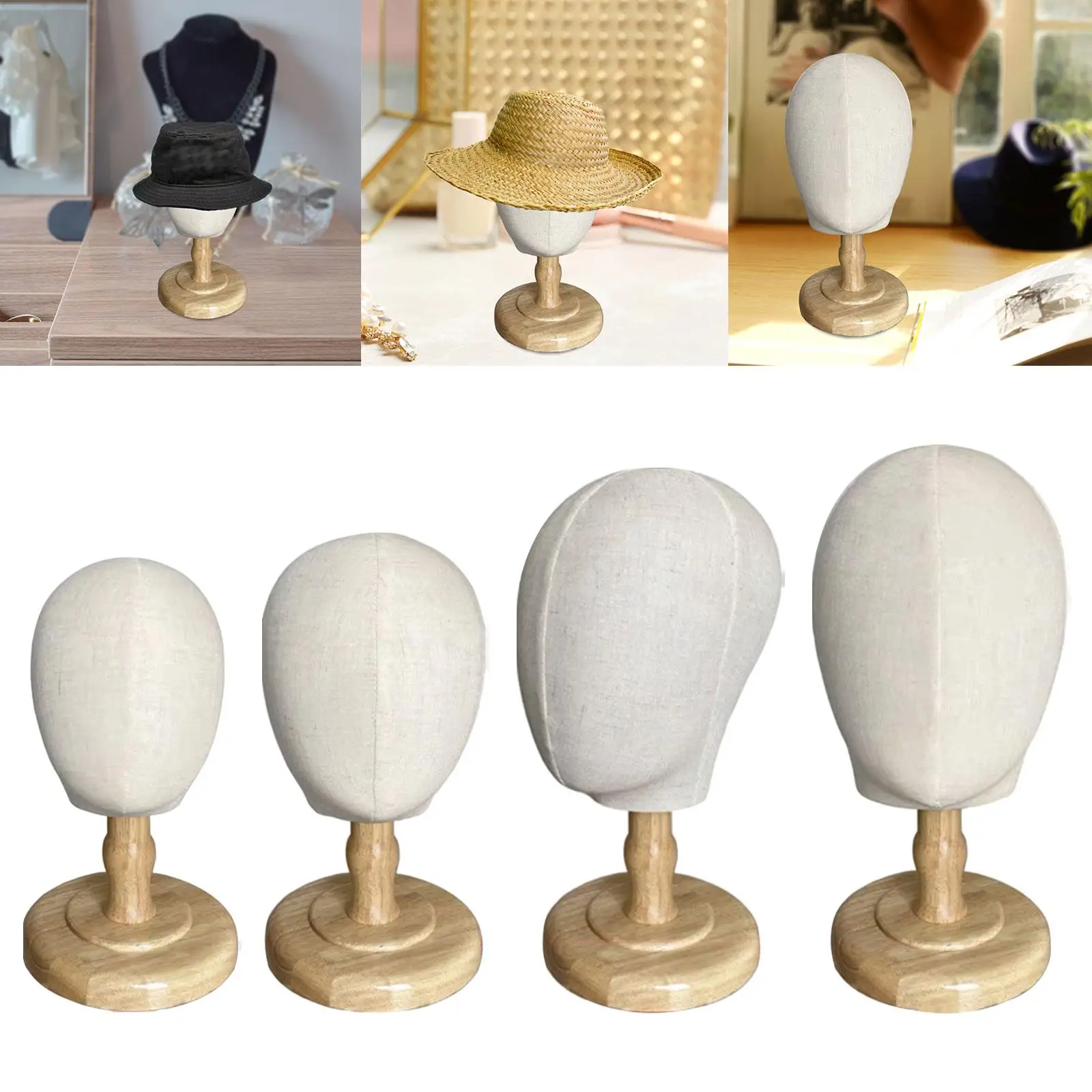 

Mannequin Manikin Head Hats Glasses Wig Display Stand for Shop Shopping Mall Hats Headband Hairpieces wigs Display Stand