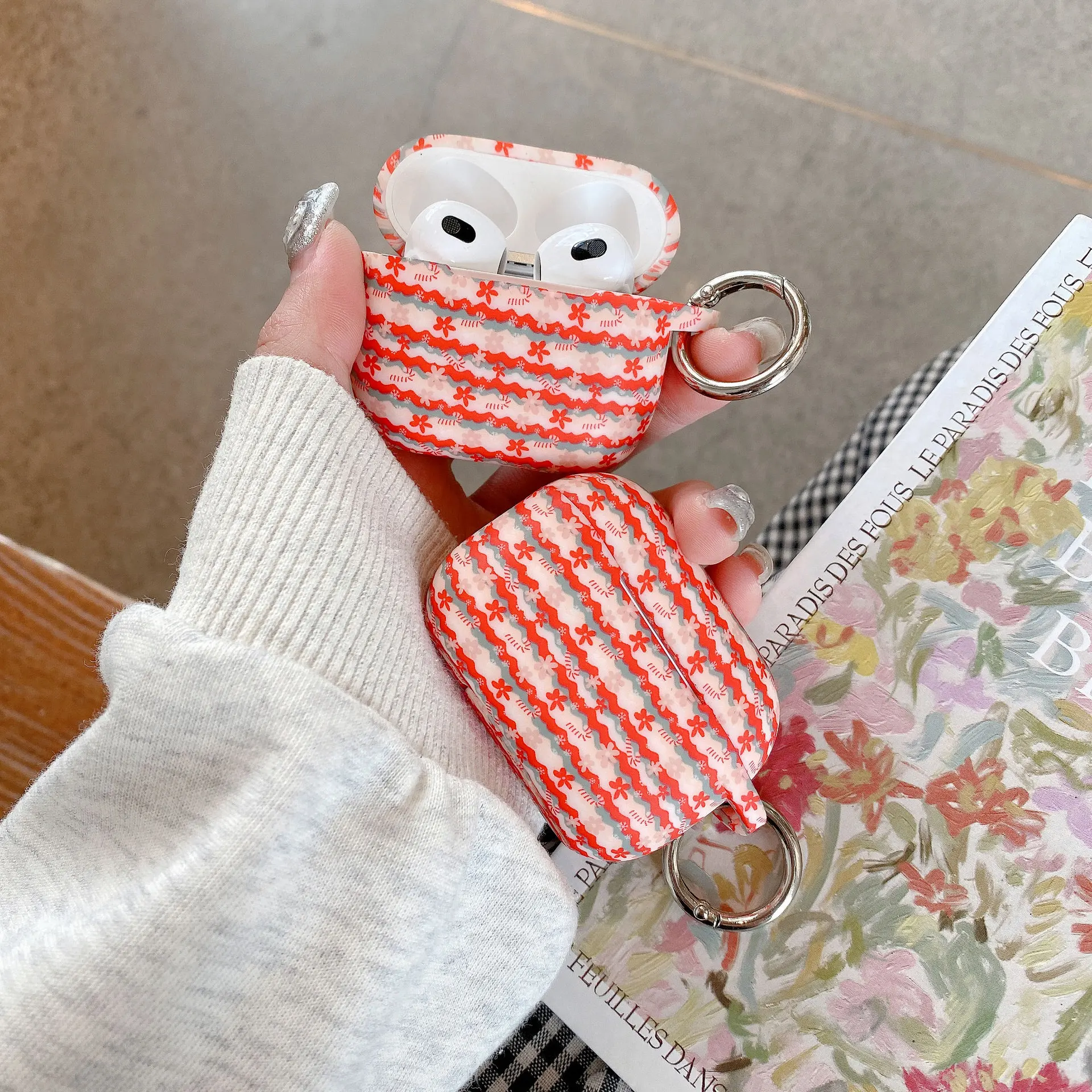 

Print Earphone Case For Airpods Pro 2 1 Silicone Protective Cover For Apple Airpods 4 3rd Generation airpod case Shell