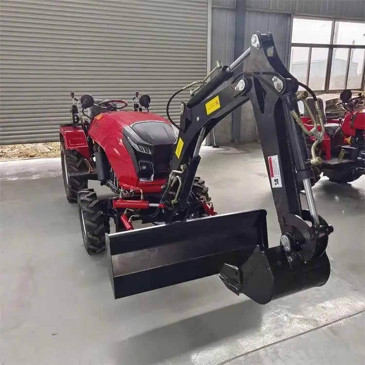 Conquérir toute Terrain Factory 4Wd 4X4 50Hp 60Hp 70Hp 80Hp 90Hp 100Hp Mini tracteur agricole agricole à vendre