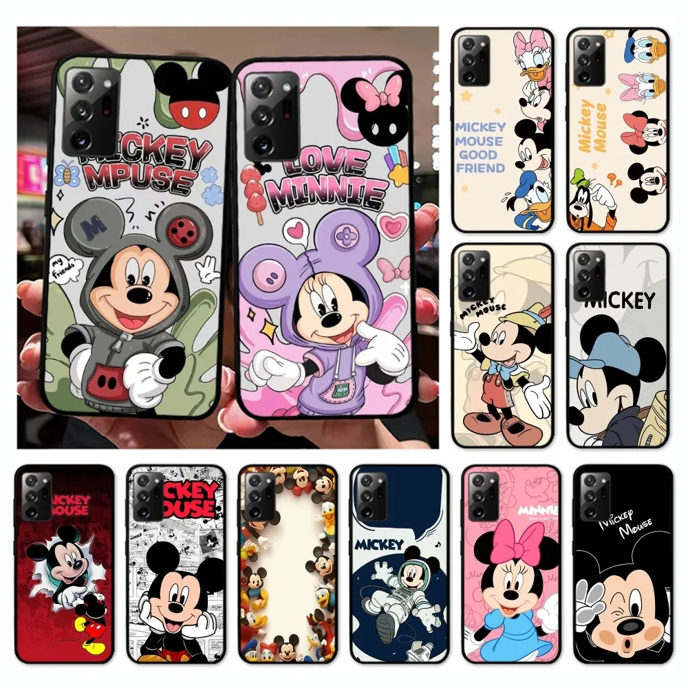 

M-Mickey M-Minnie Phone Case For Samsung Note 8 9 10 20 Pro Plus Lite M 10 11 20 30 21 31 51 A 21 22 42 02 03