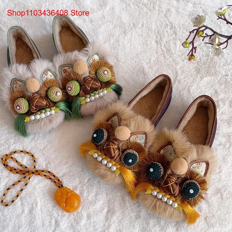 Women's Handmade Cloth Shoes Women's Flat Soft Heavy Industry Intangible Cultural Heritage Shoes