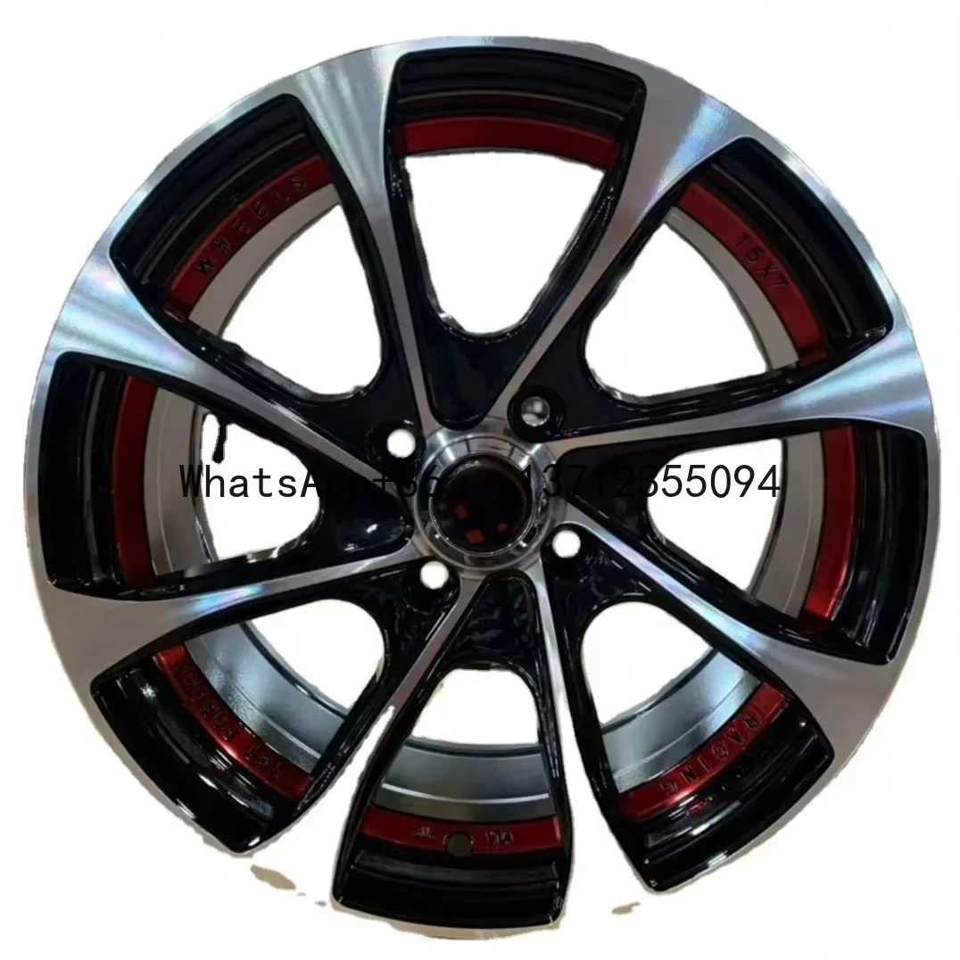 Concave Race Wholesale 15 Inch 4*100-114.3 8*100-114.3 Alloy Wheel Rims 15*7.0 For Yusta Passenger Car Wheels Rims SH