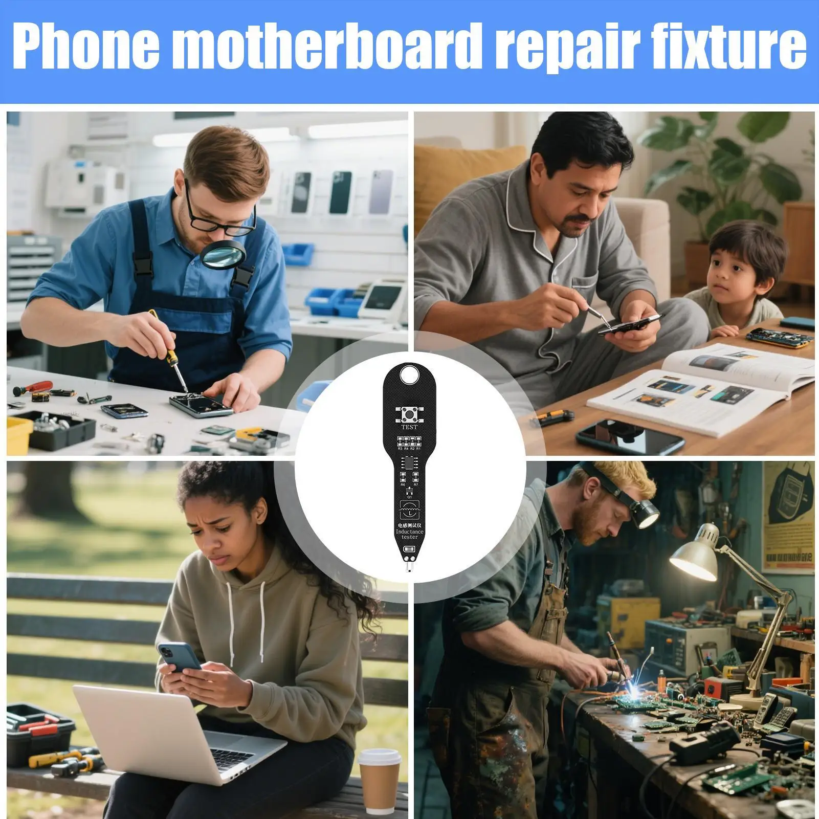 حامل لوحة دوائر كهربائية PCB إصلاح ملزمة حامل لوحة دوائر كهربائية إصلاح المشبك للإلكترونيات صنع المجوهرات هواية الحرف لحام