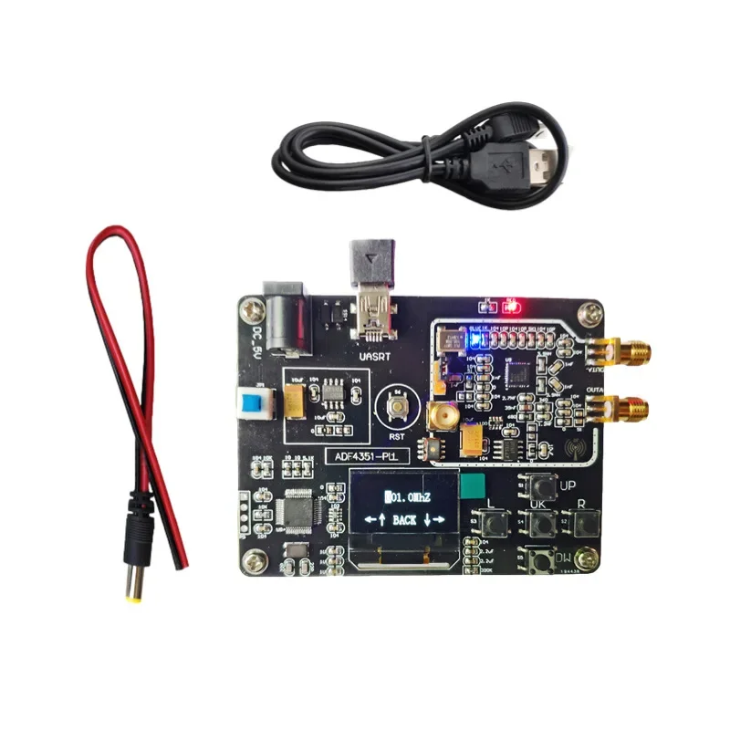 Single Chip Microcomputer Phase-Locked Loop ADF4351Onboard Module STM32 Sweepers 35M-4.4GRF Signal Source