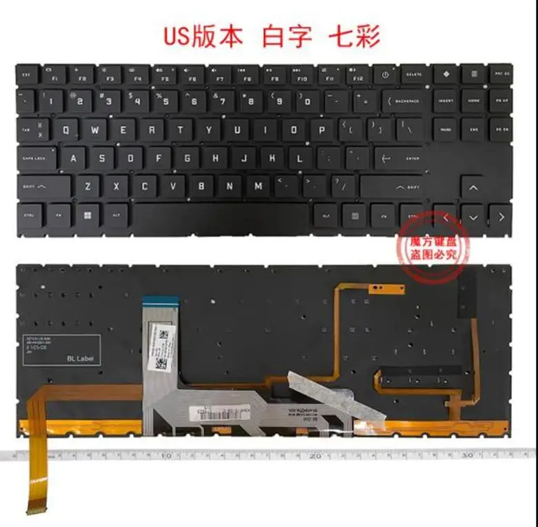 

For HP 15-EK 15-EK0020CA 15-EN TPN-Q236 Q265 Q267 Q238 Keyboard Backlit US