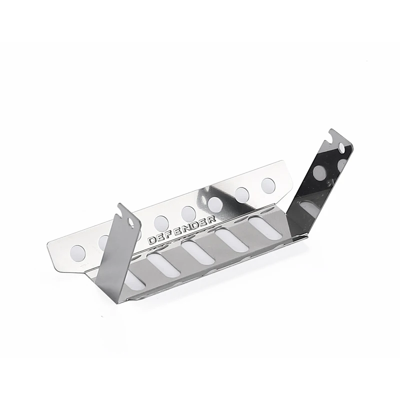 Stainless Steel Ch is Armor Front Protector Plate for MN D90 D99 M S 1/12 RC Car Upgrade Parts