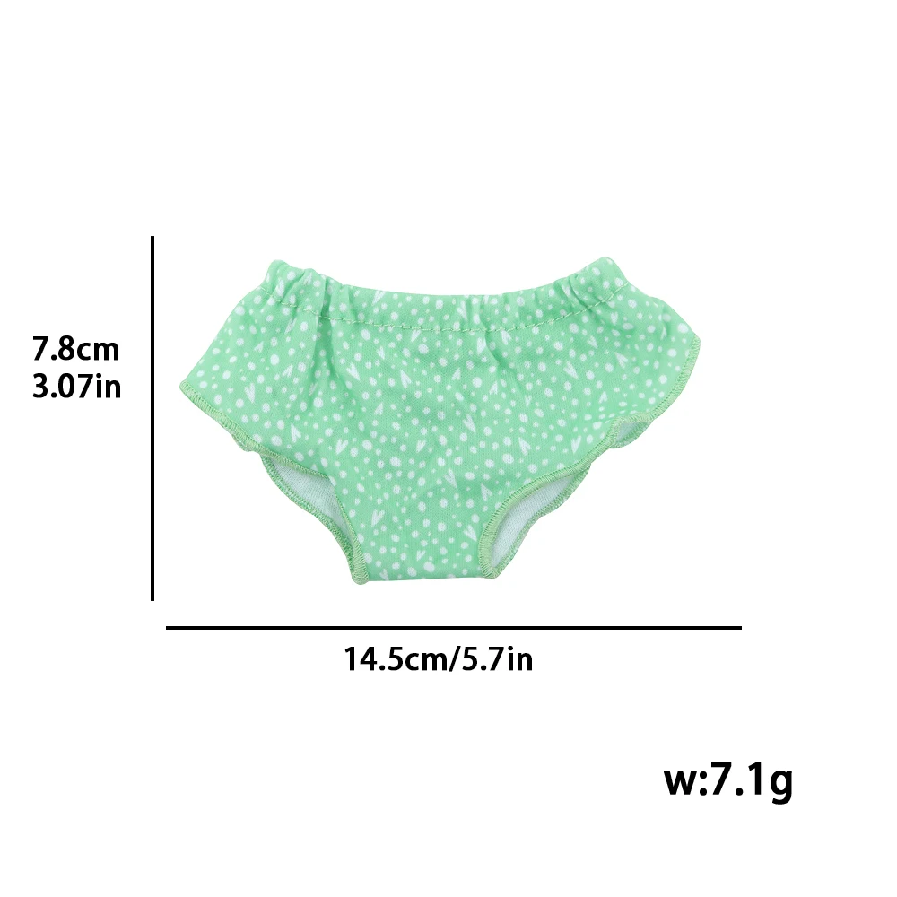 Doll Accessories Colorful Underwear. Speckles Shorts For 18-inch American & OG Girl Dolls For 43cm Baby Newborn Dolls Toy