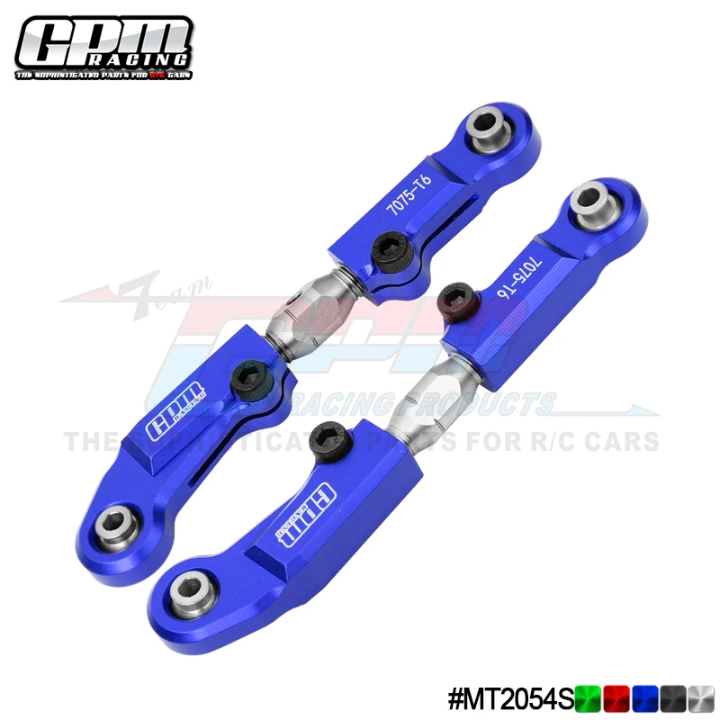 

GPM Aluminum 7075+Stainless Steel Front Camber Links For TEKNO 1/10 MT410 2.0 4X