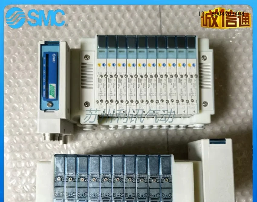 1pc  SS5Y3-10SFAN-02 3 4 5 6 7 8 9 10 11 12 13 14 15 16BR/S-C6/C8 valve base, bus compatible, side piping, plug-in