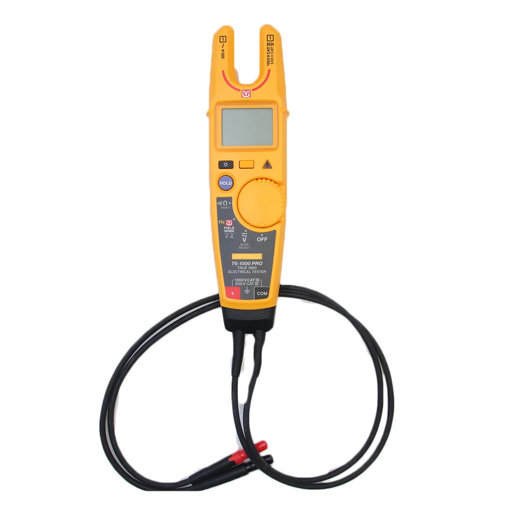Fl Uk E T6-1000 Pro Electrical Tester T6-1000PRO Non-Contact Clamp Meter T6-600/T5-1000/T5-600 FL UK E  New And In Stock
