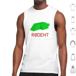 Rodent Tank Tops Vest Sleeveless Funny Meme Ultrakill V1 V2 Gabriel Minos Prime Cancer Cancerous Tumor Florp Cancerous Rodent