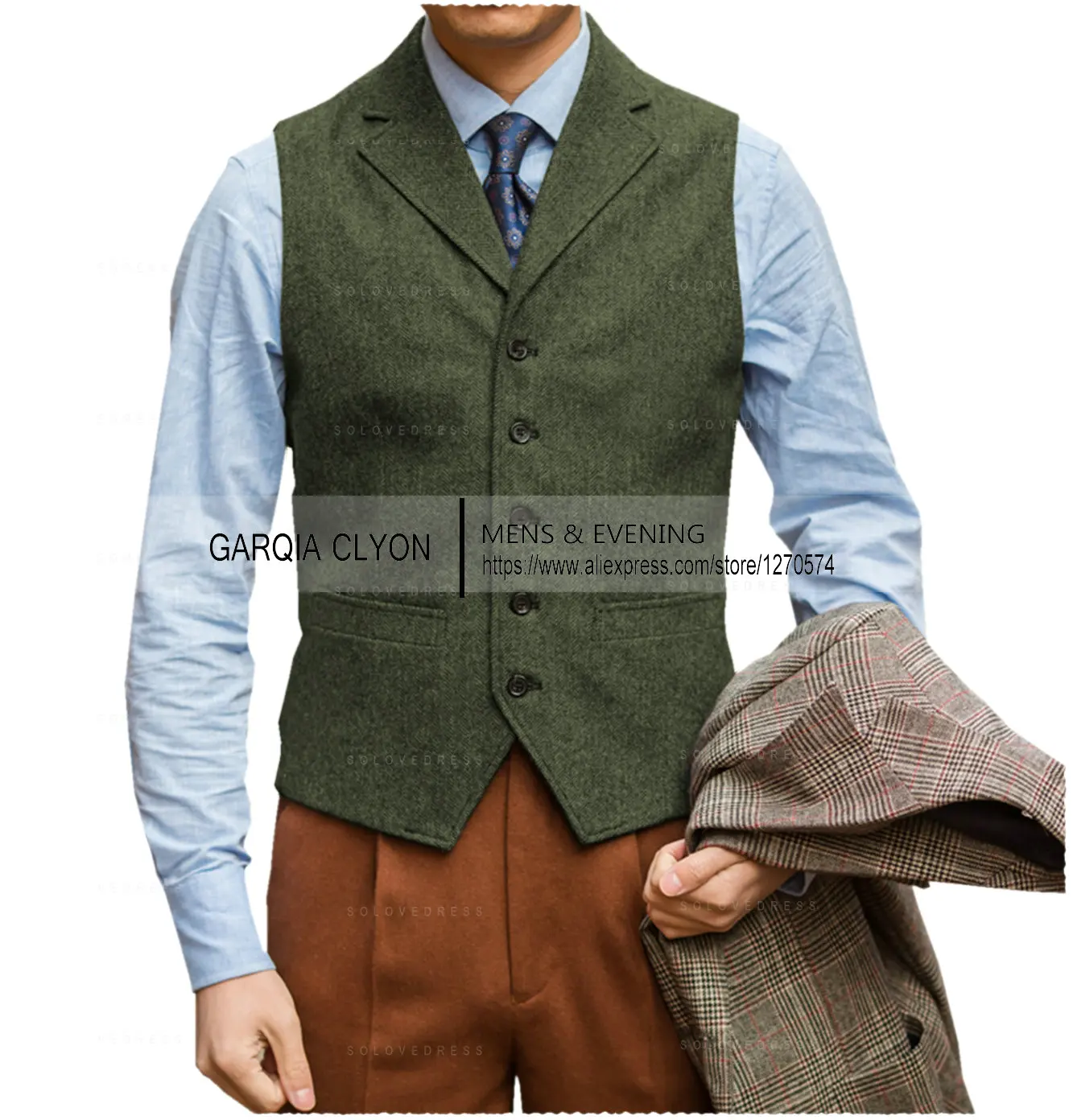 Colete masculino elegante colete casual sem mangas com decote em v, adequado para trabalho de casamento fino ajuste colete formal para padrinhos de casamento