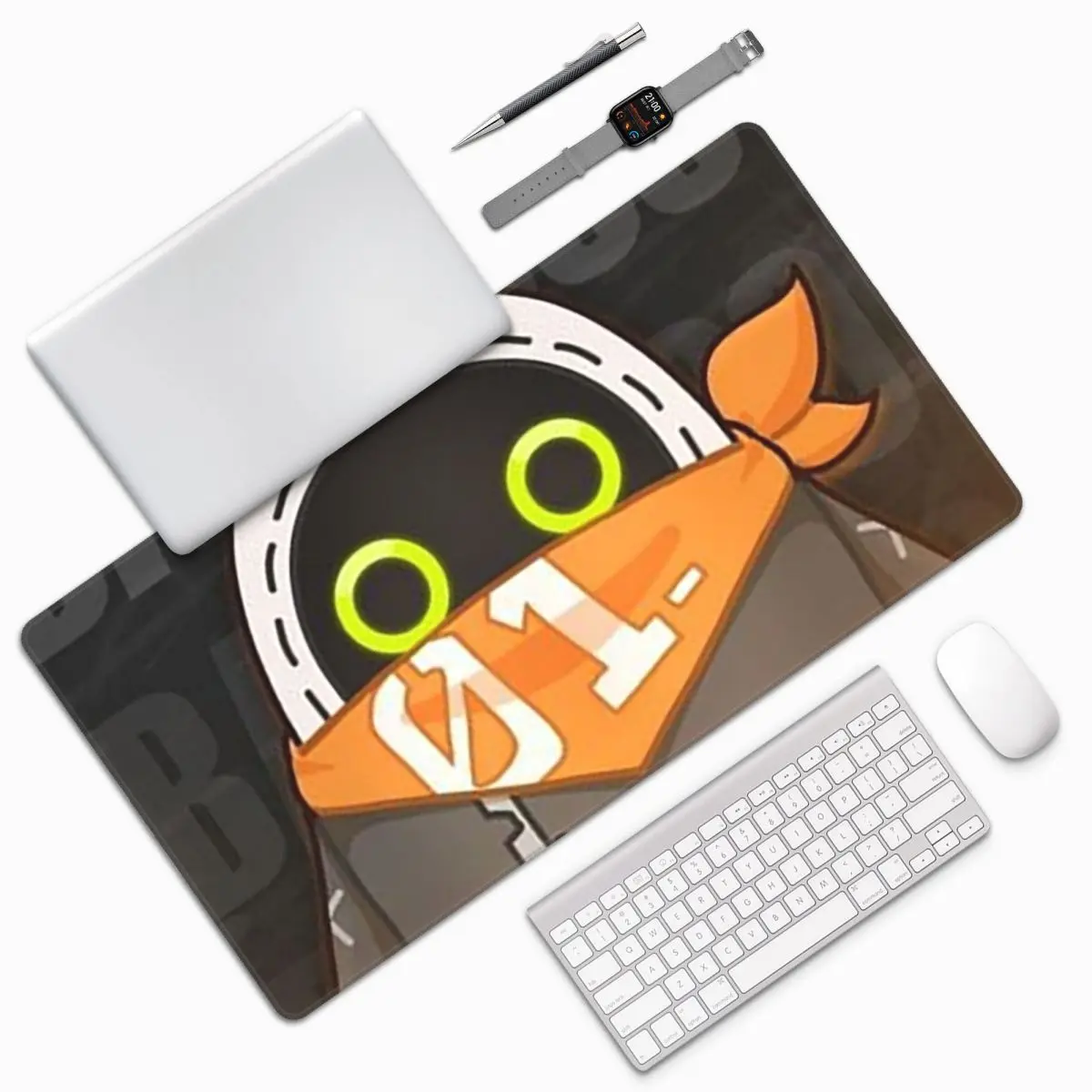 

Bangboo Zenless Zone Zero Large Mouse Pad Computer Keyboard Mouse Mat Gamer PC Laptop Desk Mat Office Accessories Table Mats