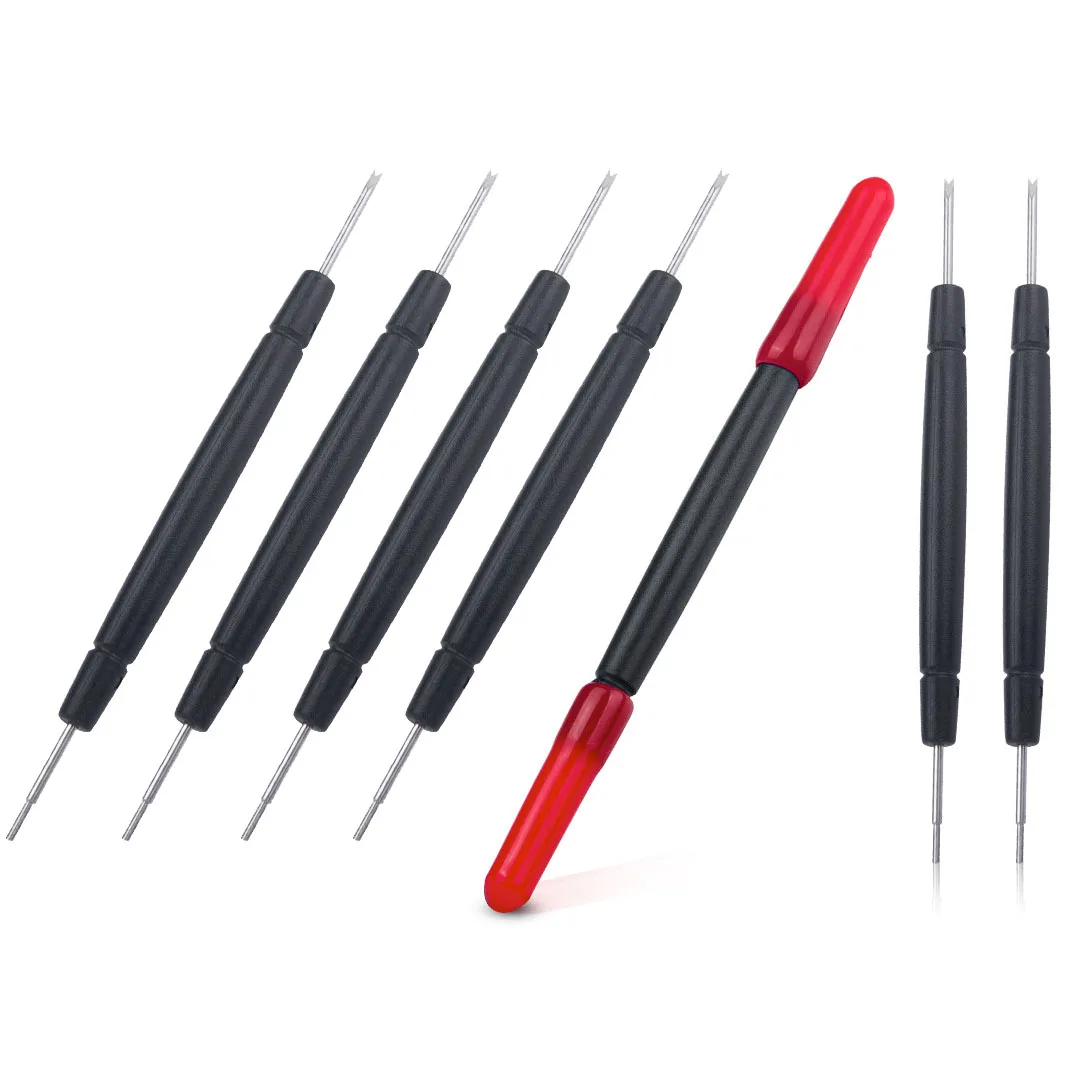 Watch Repair Tool Watch Strap Spring Bar Removal Screwdriver Bracelet Repair Tools Steel Watch Band Link Pins With Rubber Sleeve