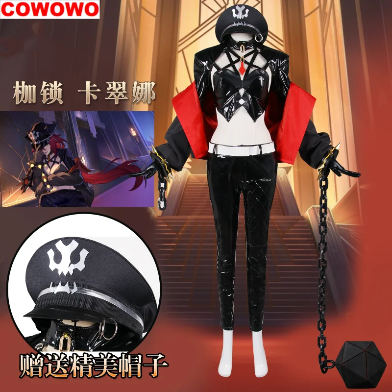 

COWOWO Honkai: Star Rail Caterina Cosplay Costume Cos Game Anime Party Uniform Hallowen Play Role Clothes Clothing New Full